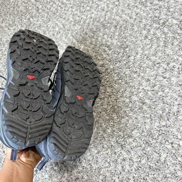 Salomon X Ultra 3 GTX Gore-Tex Mid Top Hiking Boots Weatherproof Men 10.5 Black - Picture 5 of 10